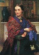 William Holman Hunt Portrait of Fanny Holman Hunt Spain oil painting artist